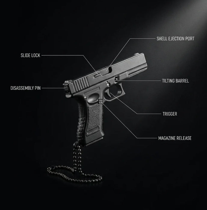 Mini G17 Keychain